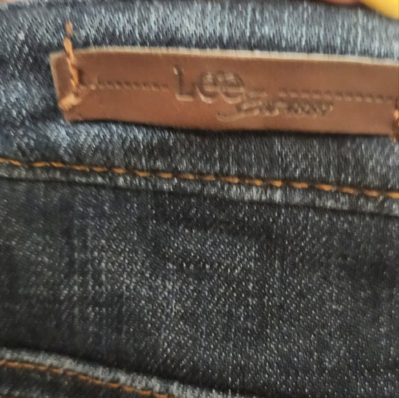 Lee 1889 Relaxed Fit Women's Jeans Size 18 Dark Wash - Picture 6 of 7